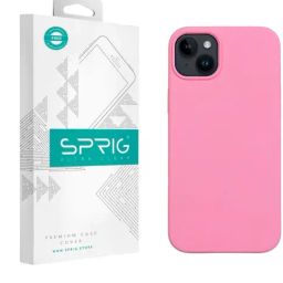 Sprig Liquid Silicone Back Cover for Apple iPhone 14 Plus (Pink)-image-94