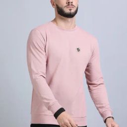 Bushirt Pastel Peach Regular Fit Sweatshirt-picture-28