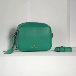 Allen Solly Green Solid Free Size Sling Handbag-image-47
