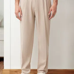 Trendyol Men Pleated Trousers-image-68