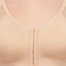Soie Black & Beige Full Coverage Non-Wired Front Open Bra - Pack of 2 image 5