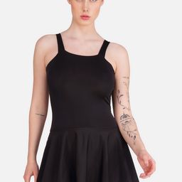 Poftik Padded A-Line Swimwear With Attached Shorts-image-22