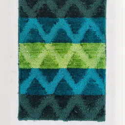 RJVT Green Microfibre 1400 GSM Bath Rugs-picture-30