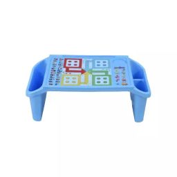 Swagath Blue Plastic Activity Table for Outdoor & Cafeteria, Kids Room (Set of 4)-image-13