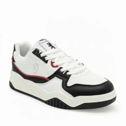 Red Tape Men's Slam Dunk Classics Black & White Casual Sneakers image 3
