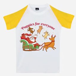RISH Unisex White & Mustard Printed T-Shirt-picture-37