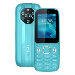 I Kall K24 2.4 inch Display 2500 mAh Battery Dual Sim Green Feature Phone-99