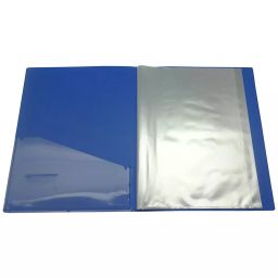 Worldone Display Book, FC Size 50 Pocket - Blue DB504F-37