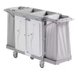 Roots 850S Magic Hotel Gray Aluminium Rectangular without Bags Trolley, TTMH850S0T0VV0-image-8