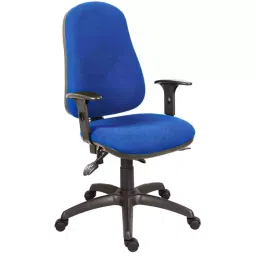 RS PRO Blue Fabric Typist Chair, 150kg Weight Capacity Model No 1970402-image-51