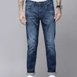 U.S. Polo Assn. Denim Co. Men Light Fade Stretchable Brandon Slim Tapered Fit Jeans-picture-2