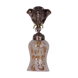 Fos Lighting Rustic Cast Bronze Elephant Wall Sconce - Elephant-AL-SamaMahak-WL1-image-3