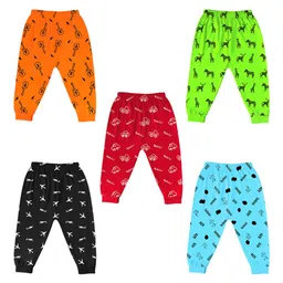 Lavi-Tavi Pack Of 5 Kids Mid-Rise Joggers-picture-37
