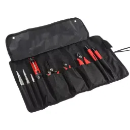 RS PRO 9 Piece Electronics Tool Kit with Roll Model No 182290-picture-48