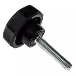 RS PRO Black Multiple Lobes Clamping Knob M6 Threaded Stud, 686109-image-70