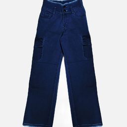 Killer Girls Wide Leg Highly Distressed Jeans-34