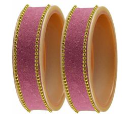 Vidhya Kangan Pink Brass Bangles-image-67