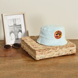 Mi Arcus Unisex 100% Cotton Center Patch Bucket Hat Sky Blue-image-19