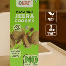 Ancient Roots Jeera Cookies Biscuits (16-18 Pieces) - 150 g-24