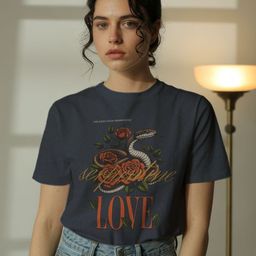 GRACE & JACK Graphic Printed Round Neck Short Sleeves Regular Fit Casual T-Shirt-image-22