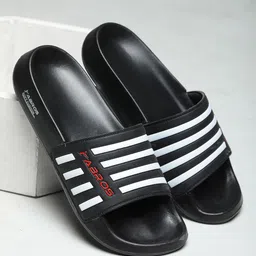 ABROS Men Striped Sliders-picture-6
