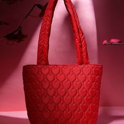 Anekaant Geometric Handheld Bag with Quilted-11