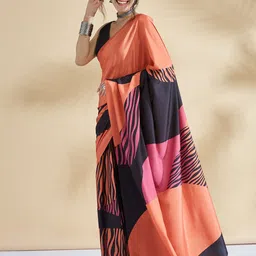 RACHNA Block Print Saree image 3
