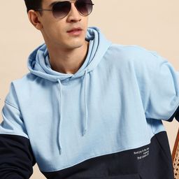 Mast & Harbour Colourblocked Hooded Sweatshirt-picture-31