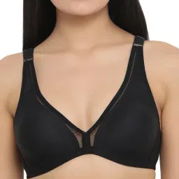 Clovia Black Non Wired Non Padded T-Shirt Bra-35