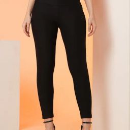 Globus Black High Rise Treggings-image-99