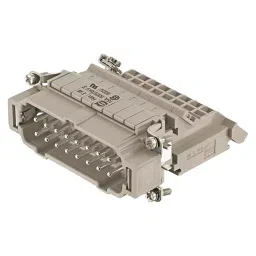 Harting Heavy Duty Connector Inserts / Modules HEAVY DUTY INSERT, PLUG, 16POS, 2.5MM2, 09330164625-9