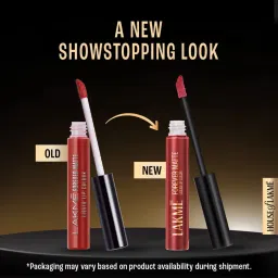 Lakme Forever Matte Liquid Lip Color Red Wine - 5.6 ml image 5