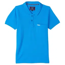 Monte Carlo Boys Blue Regular Fit Polo T-Shirt-image-26