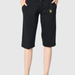 Vimal Jonney Blue Regular Fit Capris-image-30