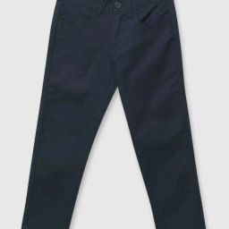 United Colors of Benetton Kids Navy Mid Rise Trousers-image-54