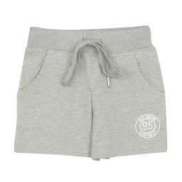 Tiny Girl Grey Textured Shorts-image-50
