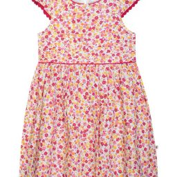 Budding Bees Kids Pink Floral Print Dress-image-54