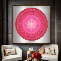 The Art House Abstract Multicolor Canvas Wall Painting-11