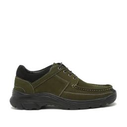 Teakwood Leathers Men's Green Derby Shoes-image-60