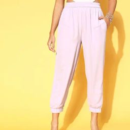 Melon by PlusS Lavender Regular Fit Joggers-picture-29