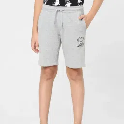 Jack & Jones Junior Light Grey Textured Shorts-image-31