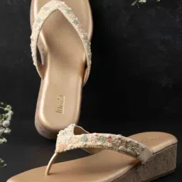 Inc.5 Women's Beige Toe Ring Sandals-image-70