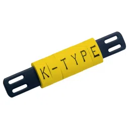 RAYCHEM - TE CONNECTIVITY CABLE MARKER, PVC, 6MM, YELLOW, 13611438 (Pack of 500 Pcs)-15