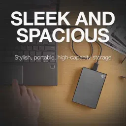 Seagate One Touch 2TB External HDD with Password -Gray for Win & Mac - STKY2000404 image 2