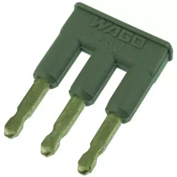 Wago JUMPER BAR, 3 POSITION, TERMINAL BLOCK, 280-483-44