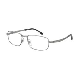 Carrera Silver Rectangular Eye Frames for Men-image-53