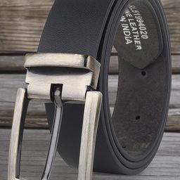 Provogue Men Textured Leather Formal Belt-picture-9