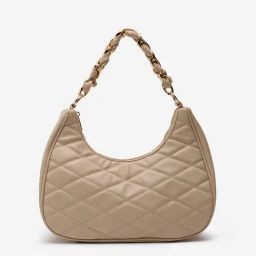 Westside Beige Quilted Baguette-28