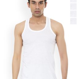 CAVENDERS Men Pack Of 5 Pure Cotton Undershirt Vests White Premium quality Dno-v13st-image-94