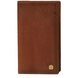 KOMPANERO Blake Tan Printed Bi-Fold Wallet-13